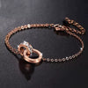 316L Stainless Steel Jewelry Embedded Zircon Round Roman Numerals Ankle Ornaments Charm Chain Anklet For Women - Image 4
