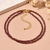 Bohemian Simple Design 2mm Stone Black Spinel Tiger Eye Lapis Faceted Beads Necklace for Men Women Wear Daily Jewelry - Image 8