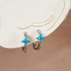 6/8/10mm Stainless Steel Zircon Flower Hoop Earring Small Gold Color Circle Hoops Huggie Piercing Earring Jewelry - Image 13
