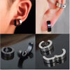 2pcs 316L Stainless Steel Cuff Earring, Non Piercing Hoop Earring Clip On Earring Fake Piercing Earring Hoop - Image 6