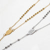 1 Piece Religious 304 Stainless Steel Prayer Beads Rosary Necklace Cross Pendant For Women Jewelry Gifts 52cm(20.5") long - Image 14