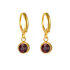 12 Month Birthstone Earrings Stainless Steel Gold Color Crystal Drop Earring for Women Jewelry Birthday Gifts - Image 8