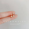 Mini Crystal Butterfly and Flower Stud Earrings in Multiple Designs - Image 26