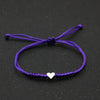 Tiny Heart Charm Bracelets for Women Girls Simple Blue Black Red Rope Chain Braided Bracelet Woven Jewelry Gifts Her - Image 15