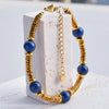 Colorful Stone Beads Chain Bohemia Stainless Steel Gold Color Metal Bracelets Jewelry Gift for Women - Image 30