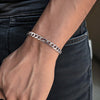 Stainless Steel Couple Men/Woman Bracelets Curb Cuban Link Chains On Hand Rock Bracelet Wrist Jewelry Gifts - Image 5
