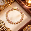 Colorful Zircon Lucky Four-Leaf Flower Bracelet for Women Flower CZ Stone Gold Plated Tennis Bracelet Fragrance Jewelry - Image 14