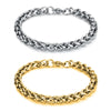 19-21cm Classic Curb Cuban Bracelet for Men Jewelry Stainless Steel Sliver Link Chain Bracelets Hand Jewelry Anklet Gift - Image 1