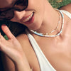 Shell Discs Beaded Short Necklace For Women Stainless Steel Bohemia Design Beach Styles Jewelry Party Accessories - Image 2