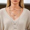 Stainless Steel Gold Color Square Snake Chain Necklace for Women Men, 50/60/80/120cm Long Chain Choker Minimalist Jewelry - Image 2