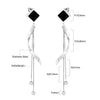 2PC/1pair Heart Love White Shell Drop Earring for Women Stainless Steel Hoop Earrings Romantic Valentine's Day Gift - Image 28