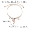 Cartoon Enamel Animal Cat Flower Bracelet for Women Men Charm Pet Pendant Strap Rope Bracelets Handmade Friendship Jewelry - Image 12