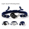 Two-Piece Braided Bracelet Set with Yin-Yang Motif - Image 6