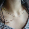 K Gold/Silver Plated Satellite Choker Shining Dots Station Chain Sparkle Chain Necklace Link Chain Jewelry for women - Image 4