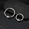 Titanium Marquise CZ Cartilage Piercing Hoop Earring 16G Dainty Nose Ring Daith Helix Septum Clicker - Image 3