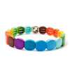 Colorful Acrylic Bead Bangle Set in Multiple Designs - Image 17