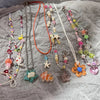 Korean Retro Flower Love Heart Beaded Necklace For Women Personality Simple Cool Clavicle Chain Y2K Jewelry - Image 2