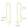 2PC/1pair Heart Love White Shell Drop Earring for Women Stainless Steel Hoop Earrings Romantic Valentine's Day Gift - Image 19