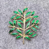 Multi-Style Floral Brooches, Enamel Rhinestone Flower Lapel Pins for Women - Image 27