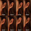 Orsa Jewels Minimalism 1 Pair Freshwater Pearl Ear Stud Pearls Stud Earrings Silver Round Pearl Ear Stud - Image 39