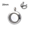 7pcs/lot Magnetic Closure 20mm/25mm/30mm/38mm Stainless Steel Floating Memory Locket Pendant 5 Colors Can Choose - Image 12