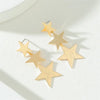 European Simple Metal Drop Earrings for Women Leaf Round Water Droplet Butterfly Twist Geometry Earrings Jewelry Christmas Gift - Image 7