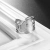 Stainless Steel Rings Signet Protection Amulet Seal of The Seven Archangels Solomon Kabbalah Chunky Stars Ring - Image 7