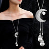Vintage Geometric Crystal Necklace Pendant For Women Sweater Chain Long Necklace Girl Collar Jewelry - Image 14