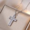 Colorful Sacred Cross Pendant Necklace Gives Women A Sense of Light and Niche Design - Image 3