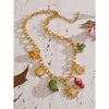 Ocean Style Ceramic Conch Fish Butterfly Sun Drop Y2K Handmade Necklace Women Stainless Steel Statement Jewelry - Image 2