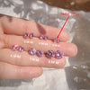Silver Jewelry Women Cute Tiny Clear Crystal Stud Earrings Gift for Girls Teens Lady Jewelry - Image 9