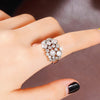Women Rings Full with Round Cubic Zirconia Silver Color High-quality Wedding Bands Accessories Modern Jewelry - Image 6
