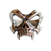 Silver Skeleton Head Gothic Adjustable Rings For Women Jewelry Accessories Jewellery Argent - Image 5