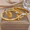 Three Starfish White Shell Bracelets Heart-shaped Star Zirconium Copper Bangles Chic Men Women's Jewelry - Image 5