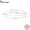 Silver Snake Chain Anklet Bracelet, Adjustable Beach Ankle Bracelets for Women Foot Chain Jewelry 3 Styles - Image 2