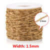 2 M Stainless Steel Gold Corrugated Twist Chain for DY Gold Necklace Bracelet Anklet Jewelry Handicraft Production - Image 10