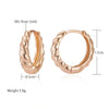 Rounded Earrings For Women Rose Gold Color Daily Wear Jewellery Holiday Gift - Image 6