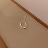 Silver Color Flower Ball Long Tassel Chain Adjustable Pull Ring for Women Index Finger Ring Jewelry - Image 9