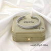 Personality Gold Color Stainless Steel Elastic Irregular Weave Twisted Open Bangles for Women Men Jewelry Does Not Fade - Image 16