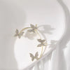 Butterfly Ear Cuff Clip with Crystals No Piercing - Image 18