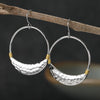 Elegant Simple Designed Golden Plated Hoop Earrings for Women Bohemian Style Daily Versatile for Wedding Vintage Jewelry - Image 7