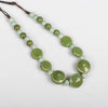 Colorful Distressed Retro Irregular Ceramic Beads Gift Neckalce artware Antique Necklaces Pendants For women # - Image 7