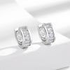 Silver Woman Jewelry Blue Pink White Purple Crystal Zircon Selling Earrings - Image 4