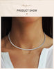 Choker Neck Cuff for Women, Open Collar Choker Torques Necklace Adjustable,Simple Stainless Steel Jewelry - Image 16