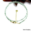 2MM Mini Stone Beads With Amethyst Tiger Eye Aquamarine Crystal Necklace for Men and Women Charm Jewelry - Image 18