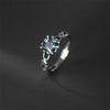Vintage Geometric Zircon Open Finger Rings For Men Women Jewelry Gift Party Hip Pop кольцо женское - Image 7