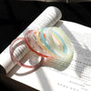 Glass Imitation Jade Bracelet Women Elegant Jingle Bangle Girl No Fading No Pungent Smell Bracelets Charm Jewelry - Image 6