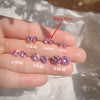Silver Jewelry Women Cute Tiny Clear Crystal Stud Earrings Gift for Girls Teens Lady Jewelry - Image 10