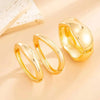 Wide Metal Spring Cuff Bangle with Geometric Coil Design - Image 15