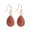 Stone Earrings for Women Teardrop Agate Crystal Amazonite Dangle Earring Cute Elegant Classic Jewelry - Image 14